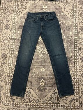 Levi's Men's Straight Jeans in Dark Indigo